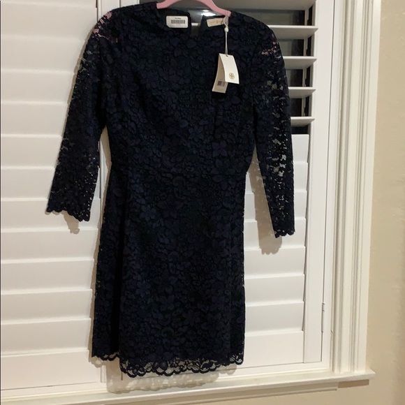 Tory Burch blue green lace mesh - Picture 2 of 4